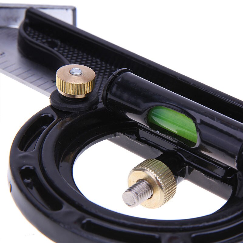 Protractor High-precision Measuring Tool Stainless Steel Combination Angle Ruler Multifunctional High-end Adjustable 300MM CH