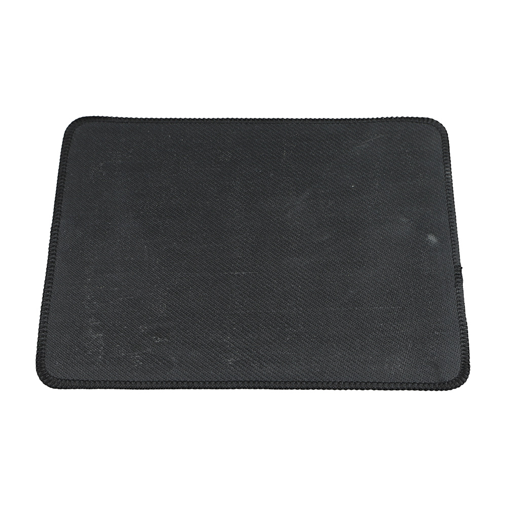 Alfombrilla de ratón antideslizante para juegos, alfombrilla de ratón negra para ordenador de escritorio y portátil, alfombrillas de ratón de goma simples, Base, accesorios de oficina