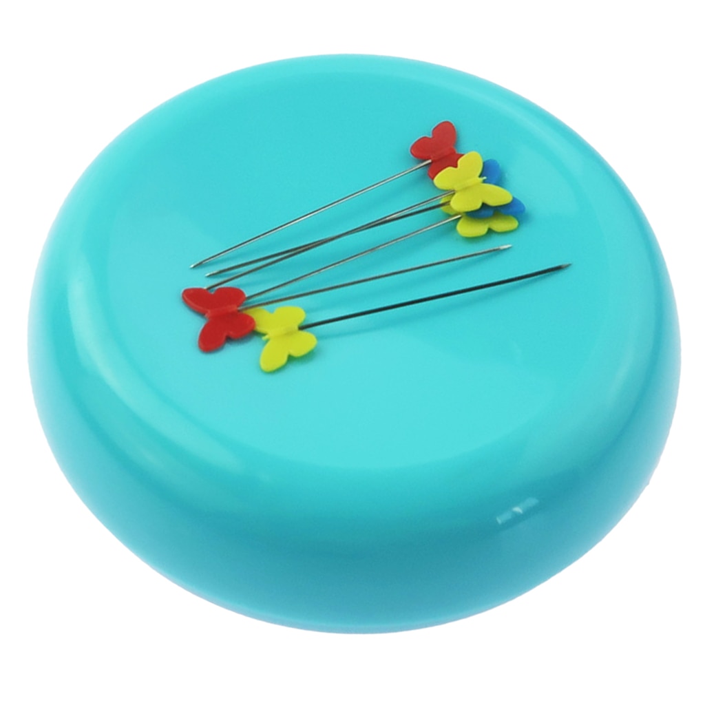 2 piezas, pasador de costura magnético de plástico, soporte para cojín, organizador de aguja para costura DIY