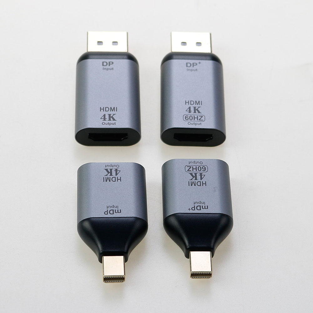 1 Stück Mini DP 1.2 auf HDMI 2.0 Videoadapter 4K@60Hz DisplayPort-Adapter für PC Laptop Projektor Monitor