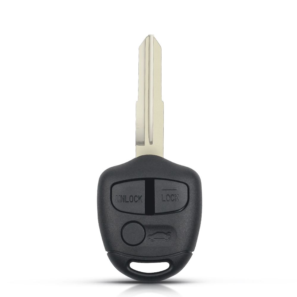 KEYYOU 1pz Nuovo per Mitsubishi Pajero sport Outlander Grandis ASX MIT11/MIT8 lama Chiave dell'automobile Caso: Rosso