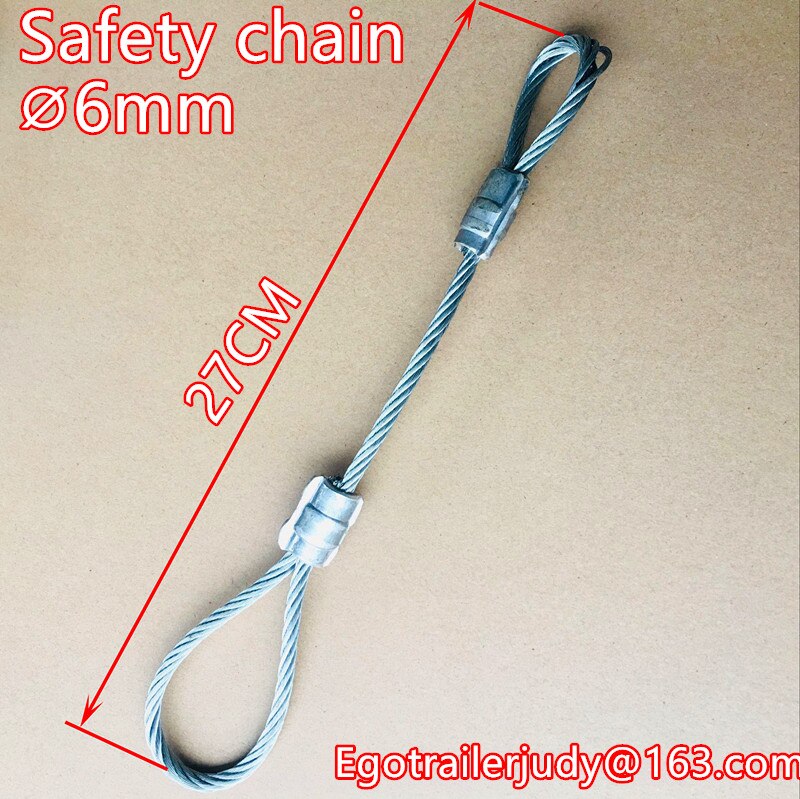 EGOTRAILER trailer safety chain safety cable trailer safety wire chain