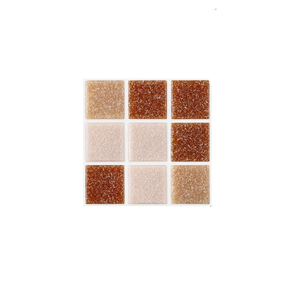 25# Tile Wall Sticker Kitchen Bathroom Decor Wall Stickers Waterproof Peel Stick Tiles Panel Waterproof Matte Tile Stickers: B