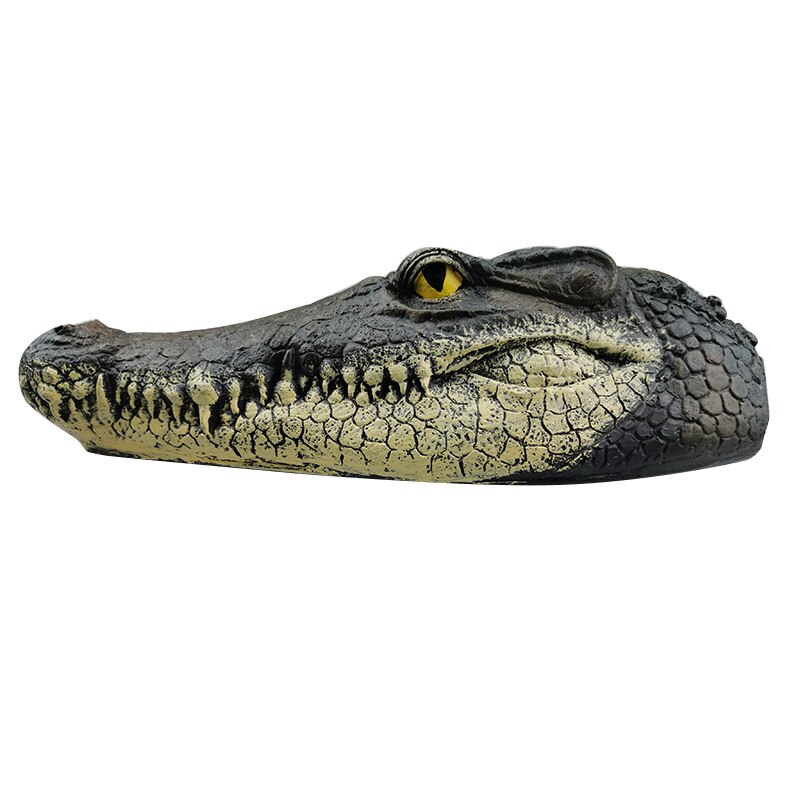 Simulation Crocodiles Head Remote Control Electric Boat Toys Crocodiles Head Spoof Toy BJStore