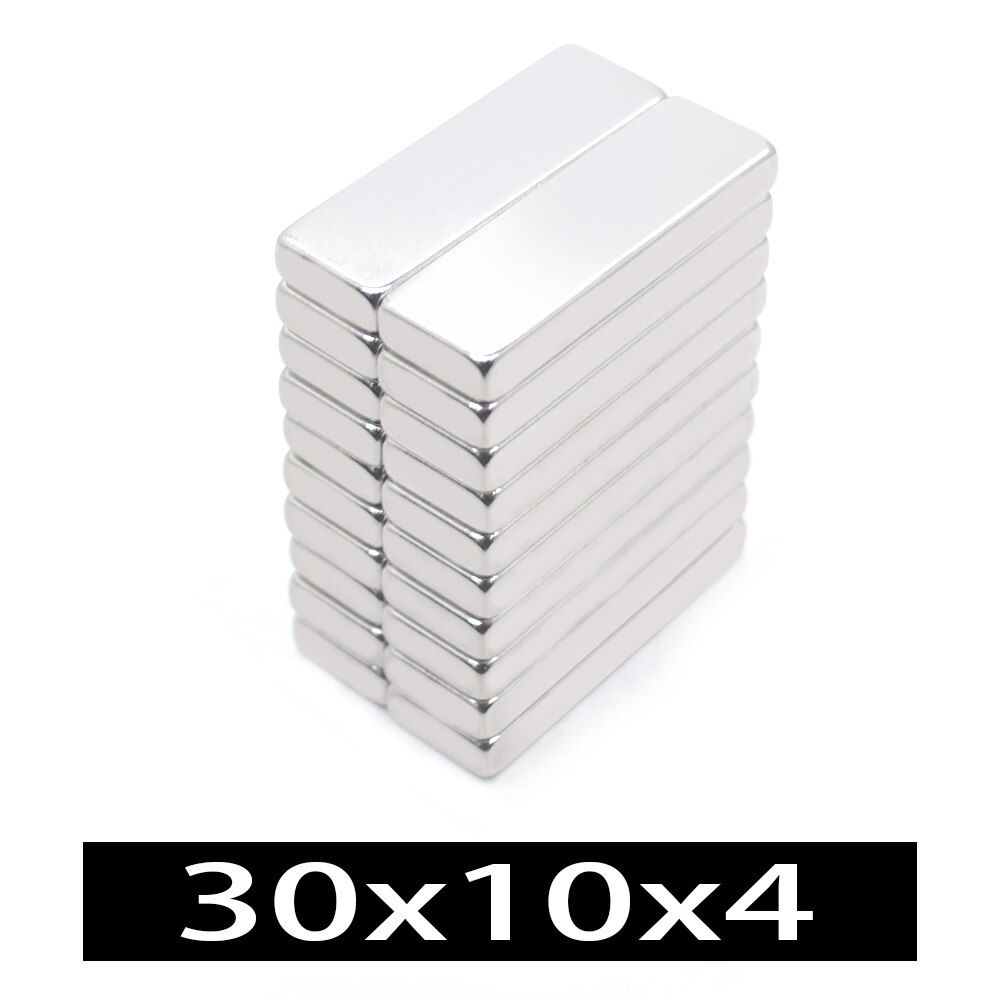 Neodymium Magnet Bar 30x10x4mm Samll Rectangle Magnets Super Strong Powerful Permanent Rare Earth Magnets Imanes Magnetic Strip