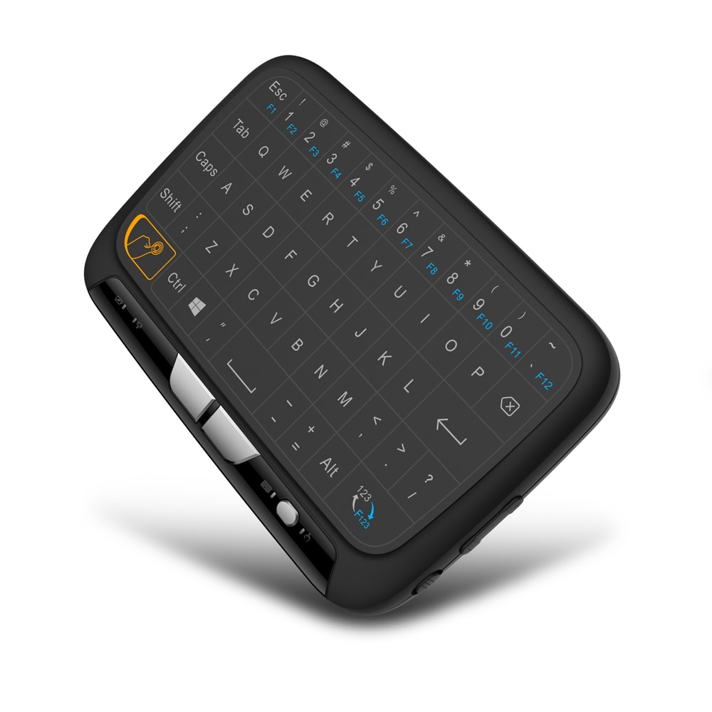 H18 Mini Wireless Keyboard 2.4GHz Portable Keyboard With Touchpad Mouse for Windows Android/Google/Smart TV Linux Windows Mac
