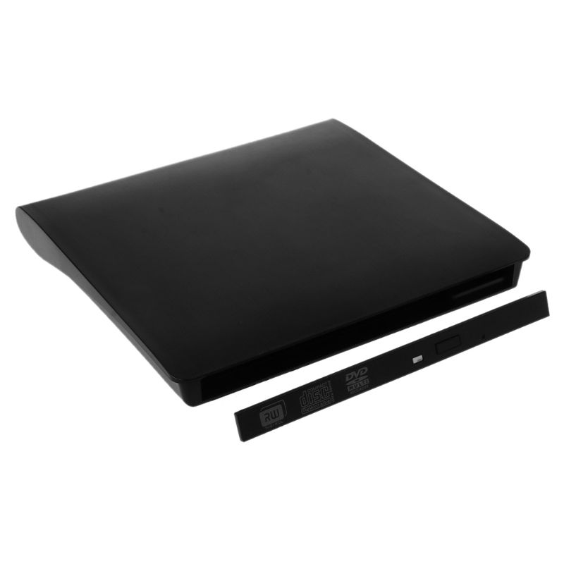 9.5MM USB 3.0 SATA Optical Drive Case Kit External Mobile Enclosure DVD/CD-ROM Case for Notebook Laptop without Drive