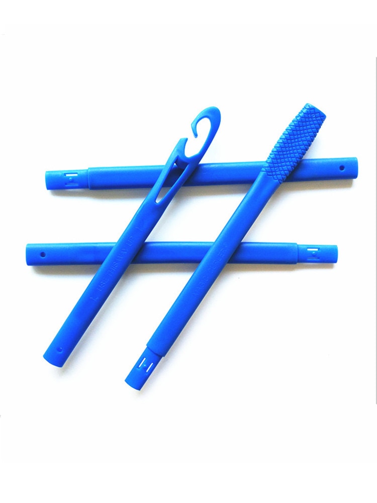 Bigodini morbidi dei bigodini dei capelli per le donne onde senza spirale di calore riccioli rotondi 6 diverso dimensioni 18 pz/impostato