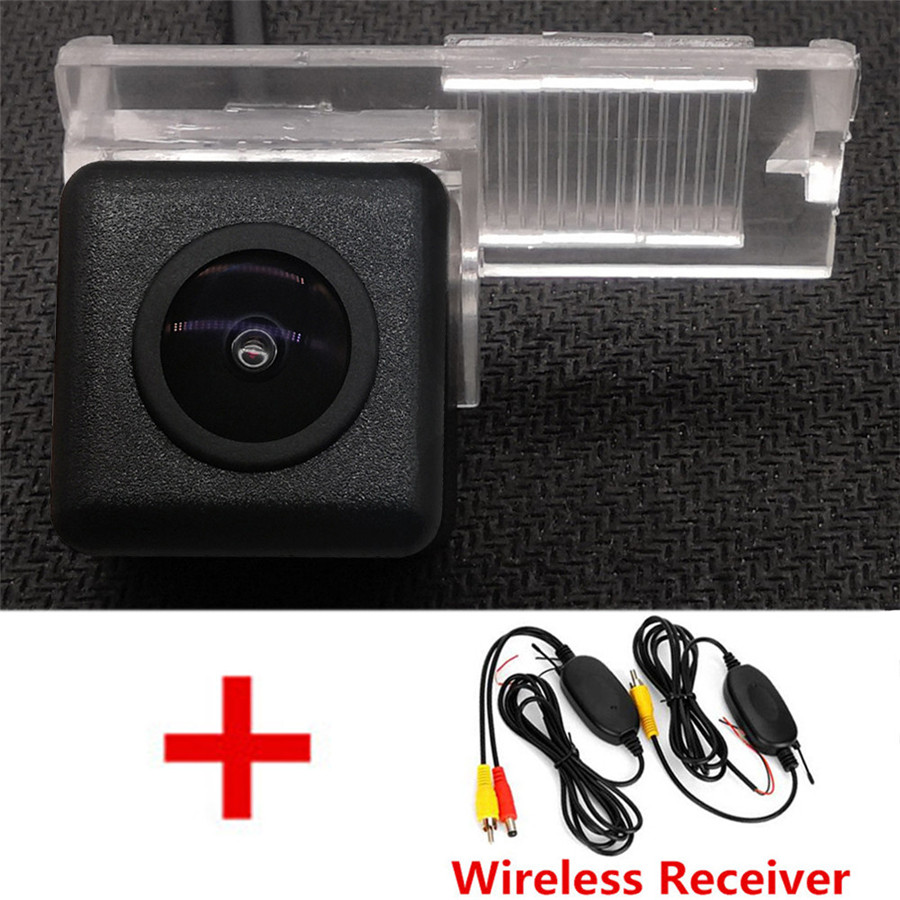 Fisheye Dynamic Trajectory Wireless Car Rear View Camera For Citroen C2 C3 C4 C5 DS3 DS5 DS6 C-Elysee/Peugeot 207 208 301 307 CC: Wireless No LED / Dynamic Trajectory