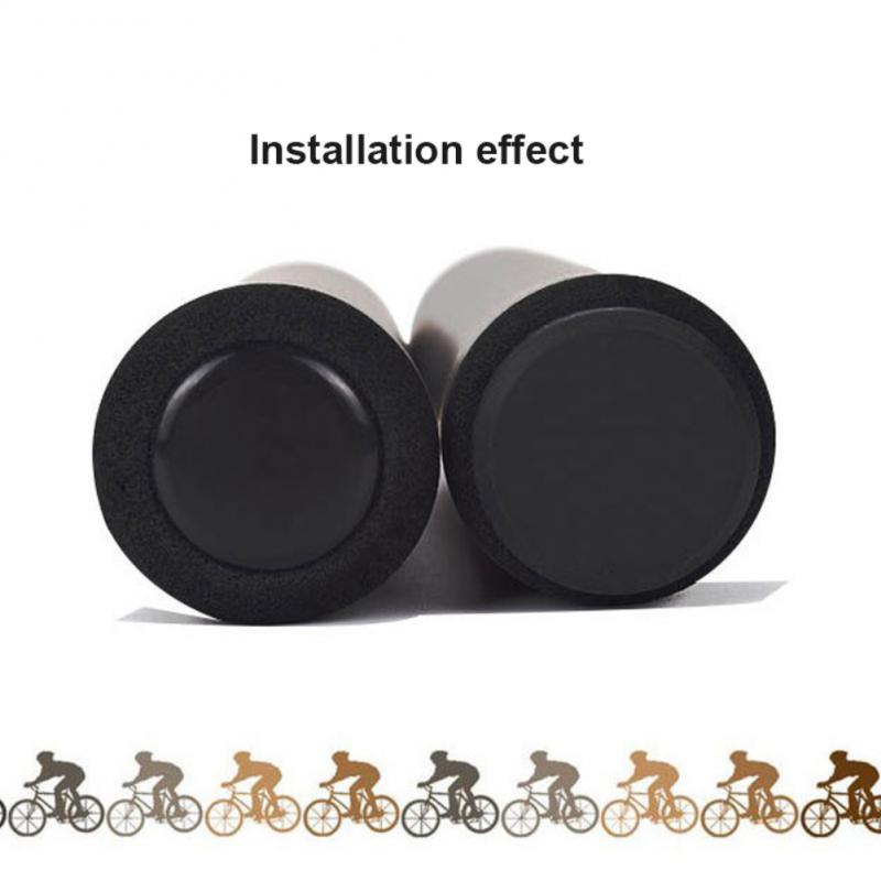 1 par mountainbike stångpluggar mtb landsvägscykel styre ändpluggar styrkåpor plast pvc handtag grip stång ändstoppar