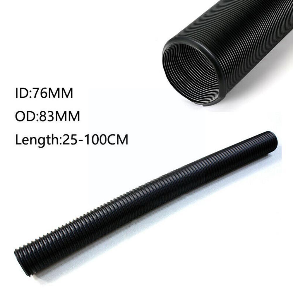 Car Cold Air Intake Tube Kit 2.5inch 3inch Flexible Air Inlet Duct Pipe System 63mm 76mm Universal