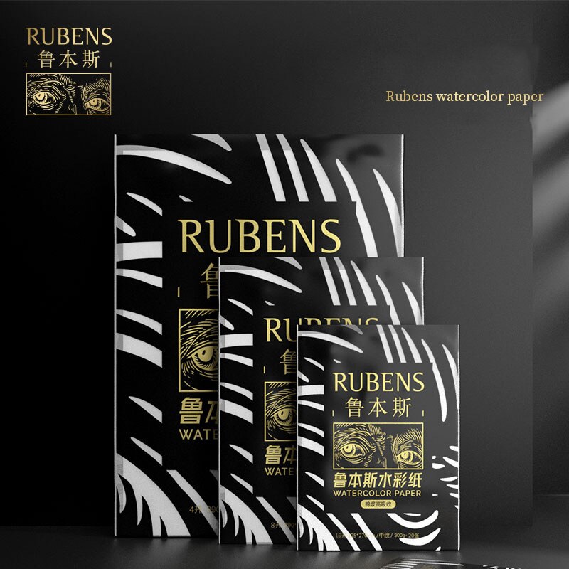 100% Katoen Aquarel Papier/Aquarel Sketchbook 300G Katoen Pulp Afdichting Lijm Schilderen Papier Voor Art Kunstenaar Tekening Suppl