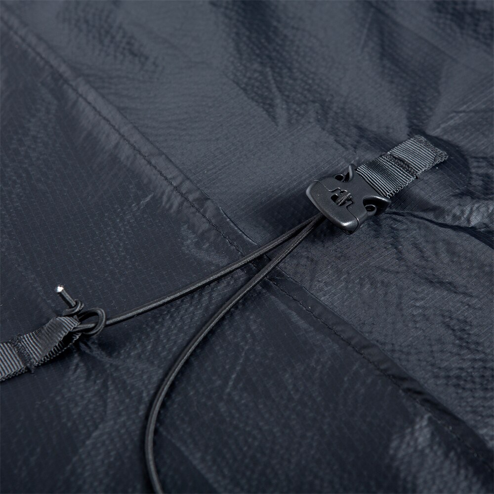 Hiking Rain Kilt Waterproof Rain Skirt Camping Raincoat Poncho Picnic Blanket Coated Silicone Nylon Lightweight for Men Women