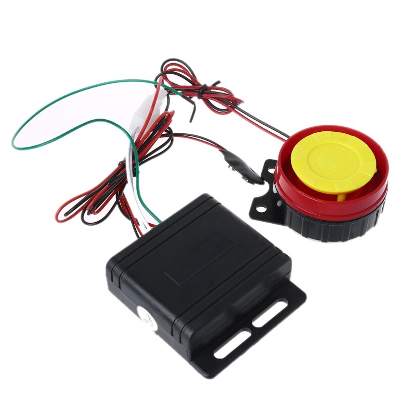 Sistema de alarma Universal para motocicleta, antirrobo, alarma de seguridad, Control remoto, arranque del motor y altavoz para Moto