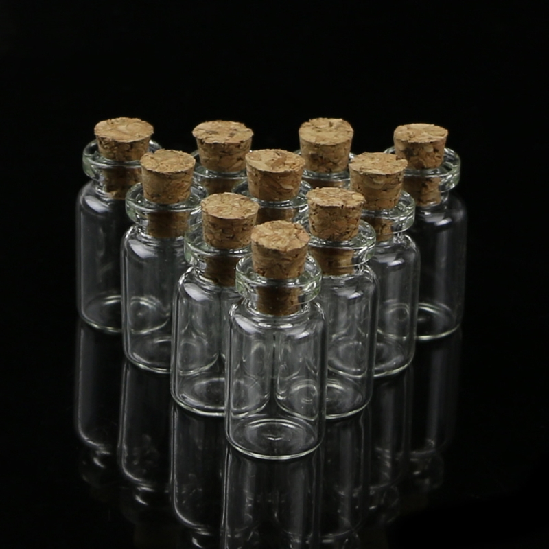 Mini Glasflasche Mit Korken