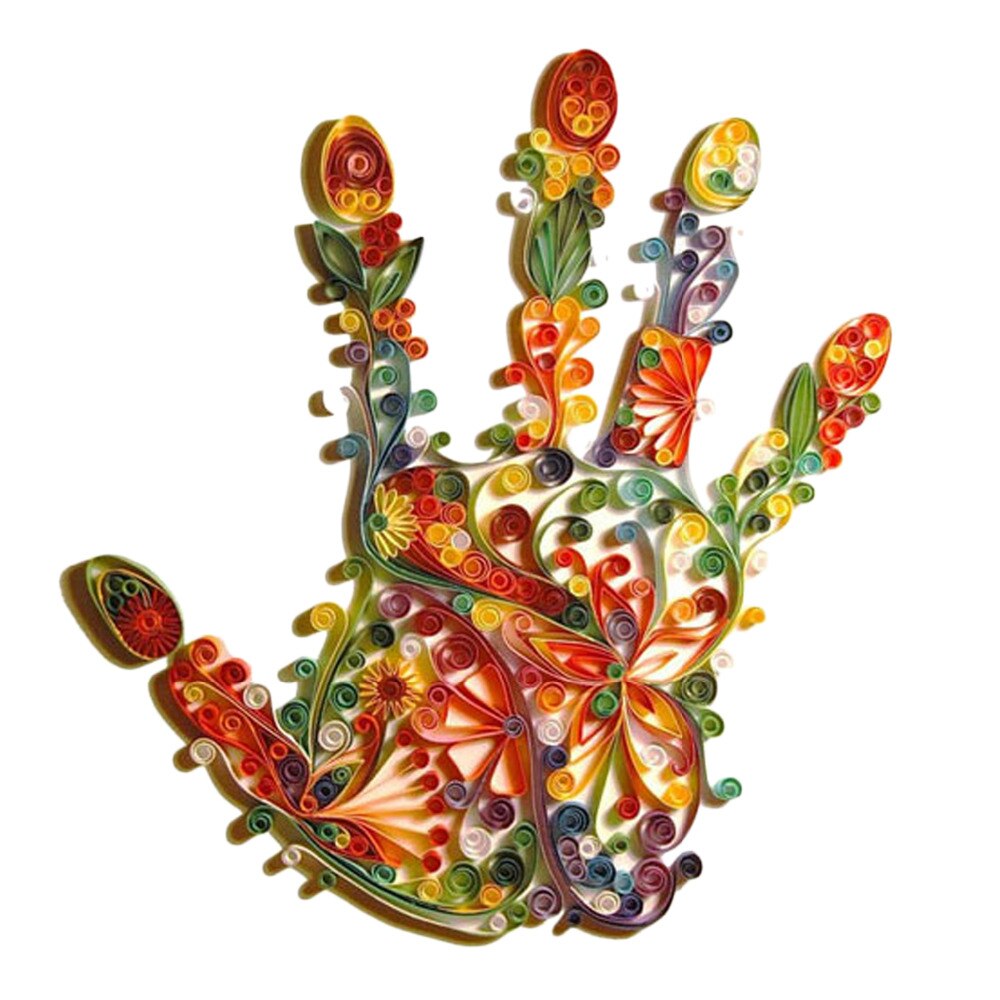 Komplette Quilling Papier Material 21 Arten Notwendigen Werkzeuge Bausatz mit 1520 Streifen Papier für Anfänger Erweiterte Quiller freundlicher Erwachsene