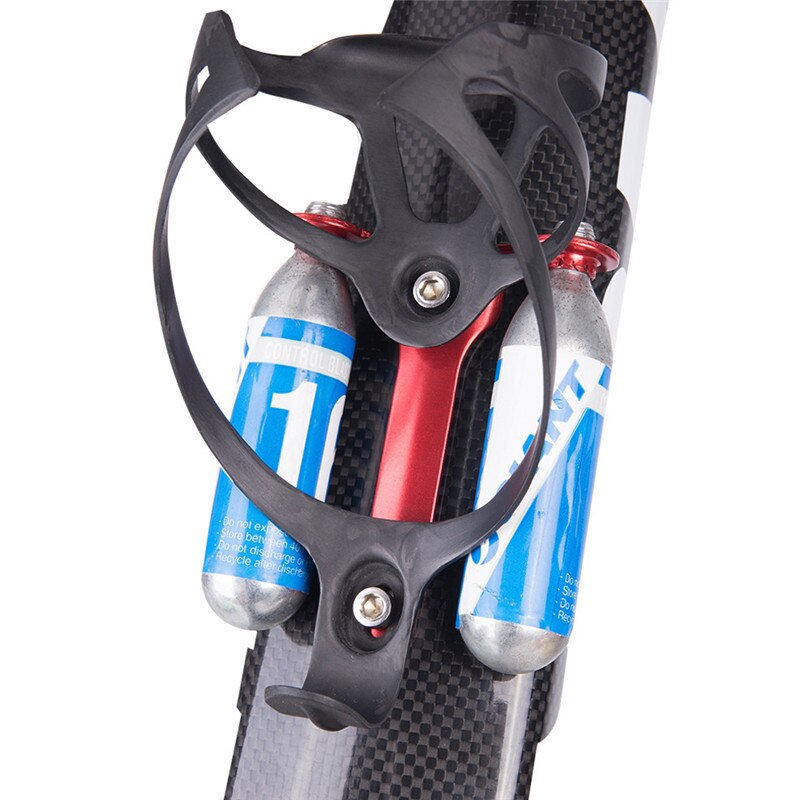 Soporte de cartucho de CO2 para bicicleta de montaña, Portable, duradero, para botella de agua, piezas ligeras para ciclismo, deporte al aire libre, #291116