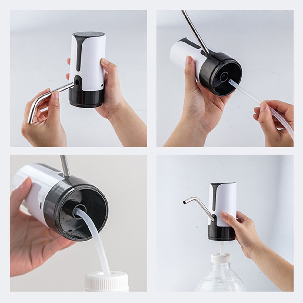 Automatic Electric Portable Water Pump Dispenser Drinking Bottle Switch Wireless Electric Water Pressure Water Dispenser USB