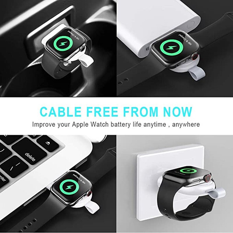 Watch Charger For Apple Watch 44mm 40mm 42mm 38mm Magnetic Wireless Charger for Apple Watch Series SE 6 5 4 3 2 1