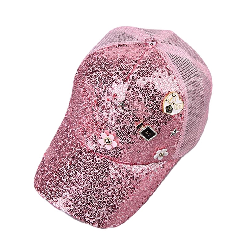 BINGYUANHAOXUAN Zomer Mesh Hoed Kind Baseball Cap Snapback Hoed Voor Jongen Snapback Caps Bling Bling Hip Hop Hoed Zon cap