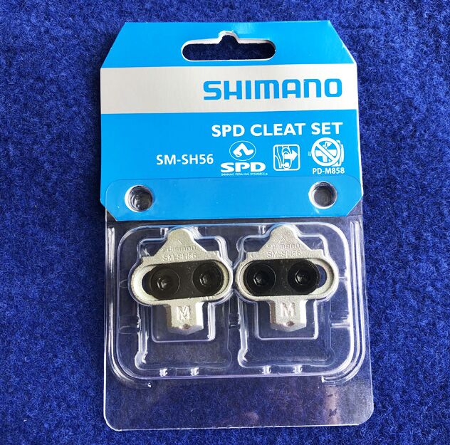 Shimano SPD SM SH51 SH56 Stollen MTB Bike Release Multi-Release Pedal Stollen w/Cleat Mutter Platten Float berg Paar CLEAT set: SH56