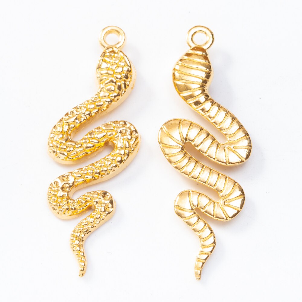 Colgante de serpiente con forma de Animal para mujer, pulsera, collar, accesorios de joyería, 8300, 8 Uds.: gold
