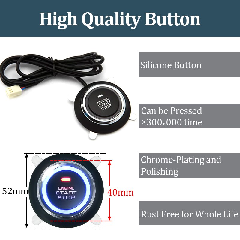 Central Door Lock Car Remote Control Keyless Entry Push Start System With Door Window Trunk Control Function Universal