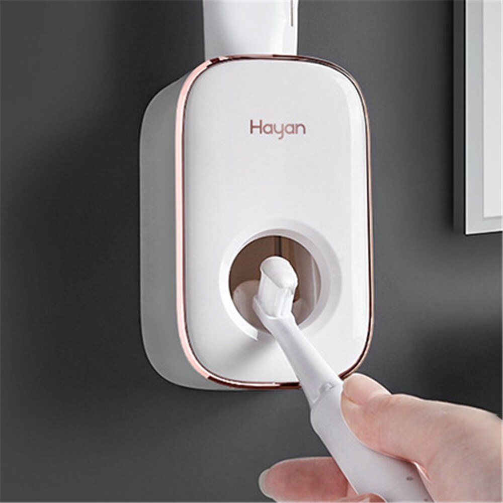 Toothpaste Dispenser Wall Mount Automatic Toothpas... – Grandado