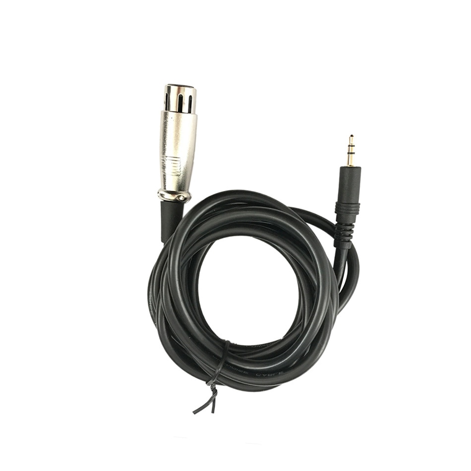 KEXU Professionele Condensator Microfoon Draad-XLR FEMALE naar 3.5mm Jack 2.5 M Microfoon Kabel Voor BM800 Microfoon Kabel