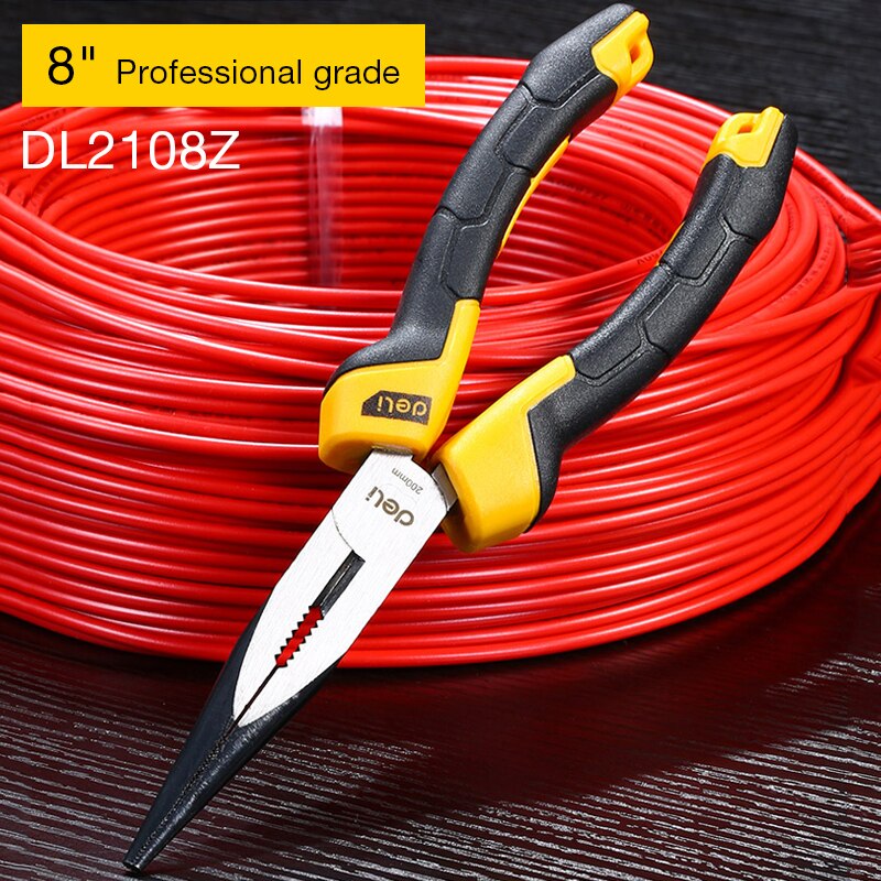 Draadtang, multitool, industriële krimptang, draadstripper, elektriciensstriptang, handgereedschap: Dl2108z