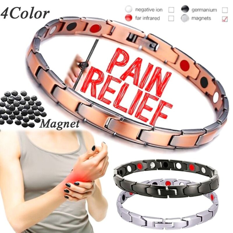 Mannen Vrouwen Therapeutische Energie Healing Magnetische Armband Therapie Artritis Sieraden