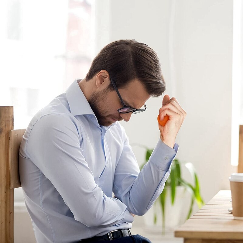 9Pcs Grip Strength Trainer Grip Ball Hand Exercises,Forearm Wrist Strengthener Thumb Workout Therapy Finger Exerciser