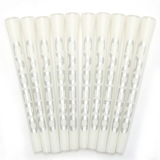 CADERO Kristall 10 Teile/los Standard Golf Griffe 10 Farben Erhältlich Wahl Mit Weichen Material: Weiß
