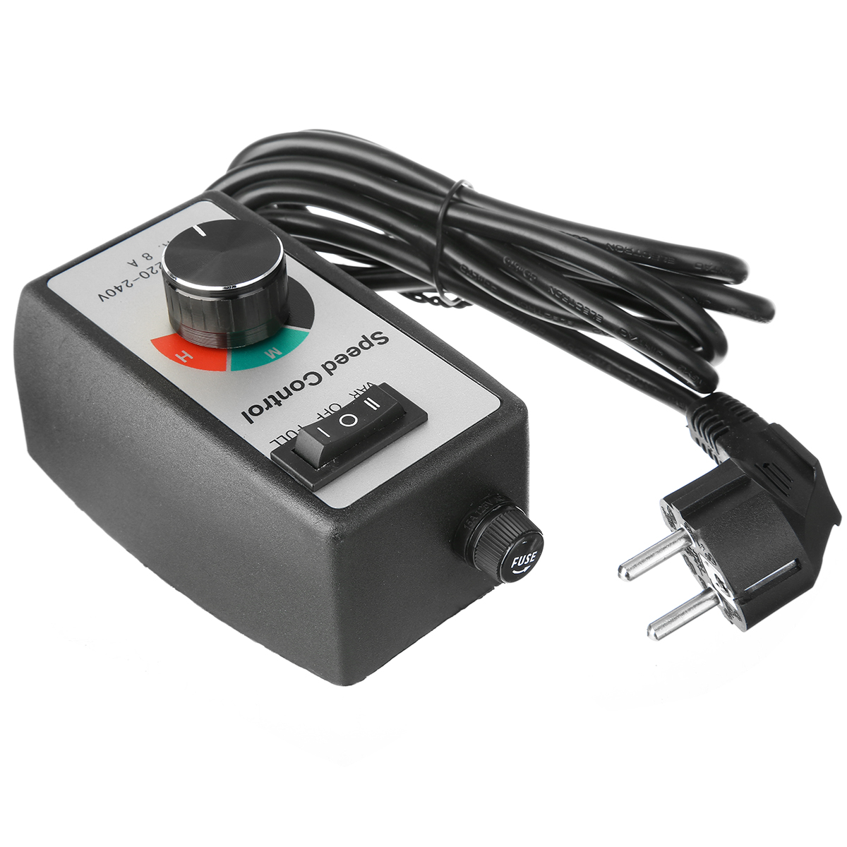 220-240v 8a router hastighedsregulering elektrisk motor rheostat motorstyring med variabel hastighed belysning blæsere elværktøjstilbehør