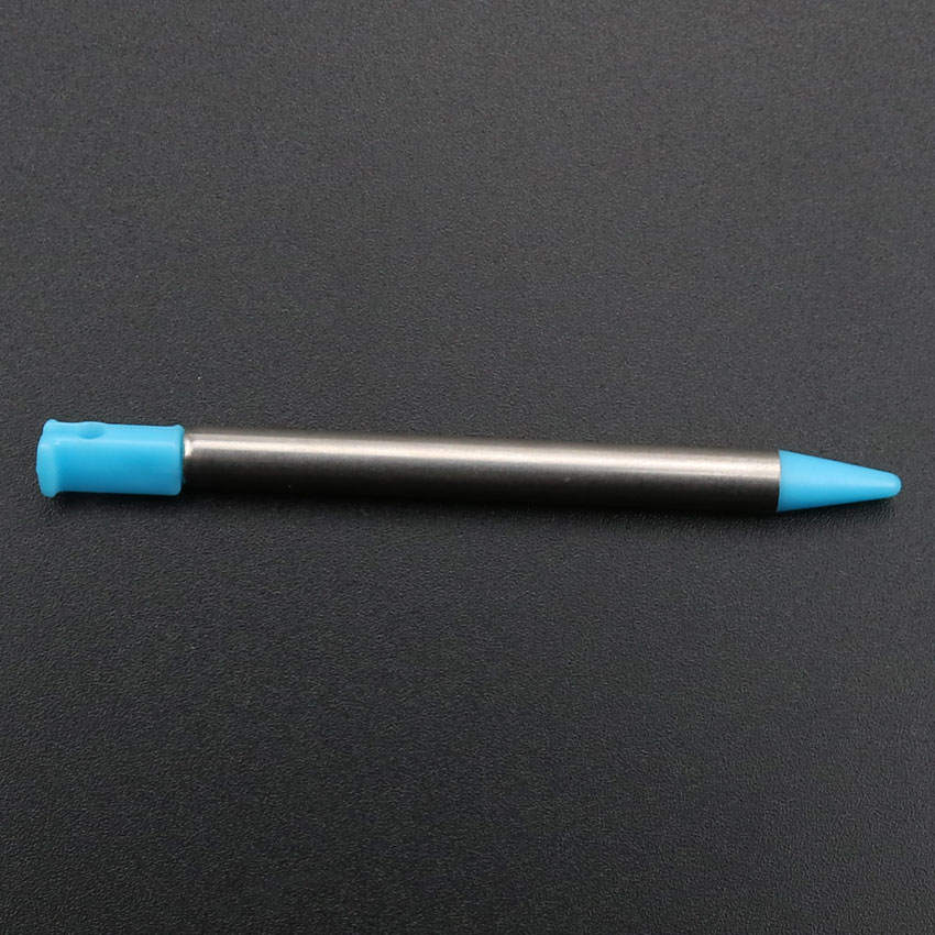 Caneta retrátil do toque do estilete do metal de yuxi para nintendo 3ds: Azul