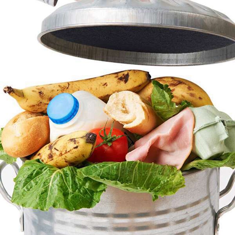 8 Pack Kitchen Compost Bin Charcoal Filter Replacements, Compost Pail Replacement Carbon Filters 7.25 Inch, Round