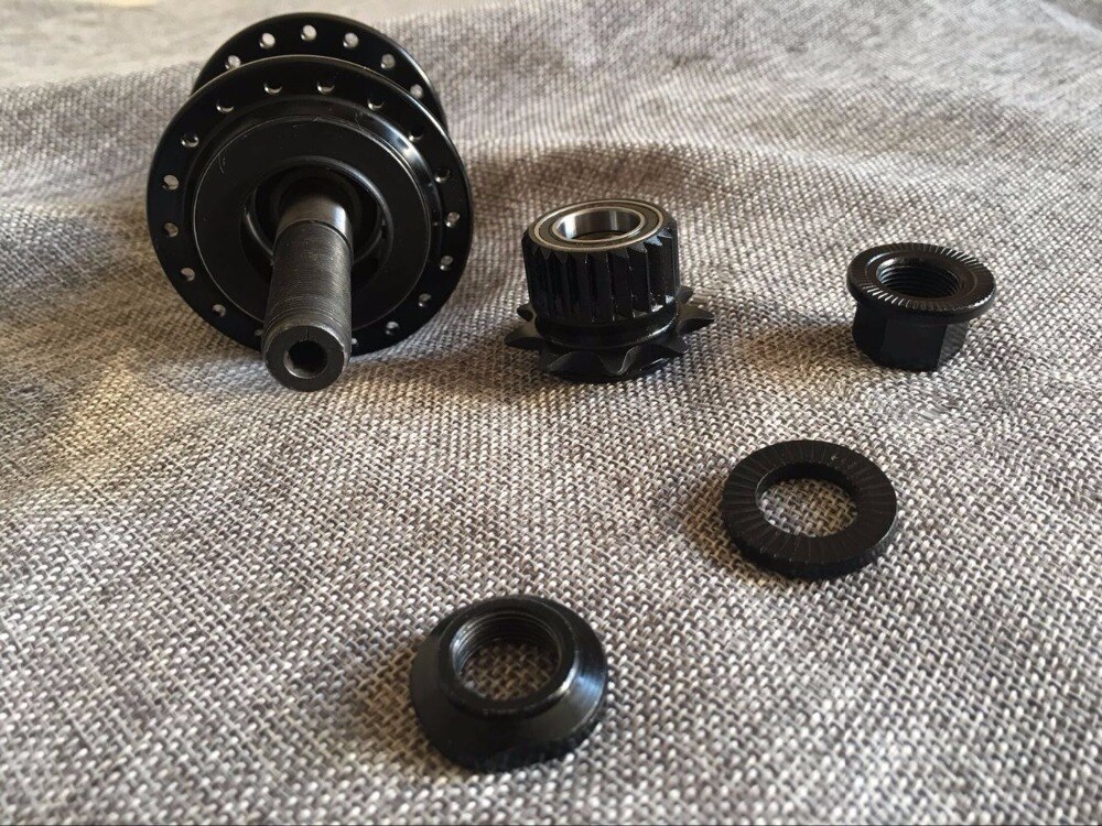 Bmx, 5 rodamientos de precisión de 14mm, 9T, 48 agujeros, bujes de 48h, estructura bmx q-lai (La Voz es muy grande), hecho en Taiwán, venta de liquidación bmx