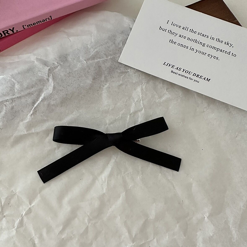 Horquilla con lazo pequeño para niña, Mini lazos para el pelo, accesorios para el cabello para niña