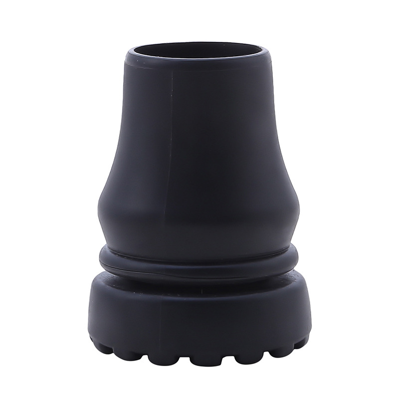 Tapa de almohadilla de goma de 19mm y 22mm, bastón antideslizante para caminar, muleta, bastón, almohadillas protectoras inferiores, Protector de cubierta, punta para poste de escalada y senderismo
