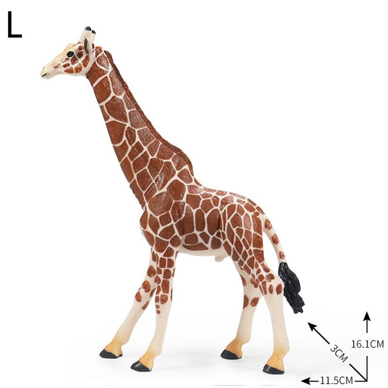 Lifelike wild animals Shaped Toys Realistic Motion Simulation Animal Model for Kids: L