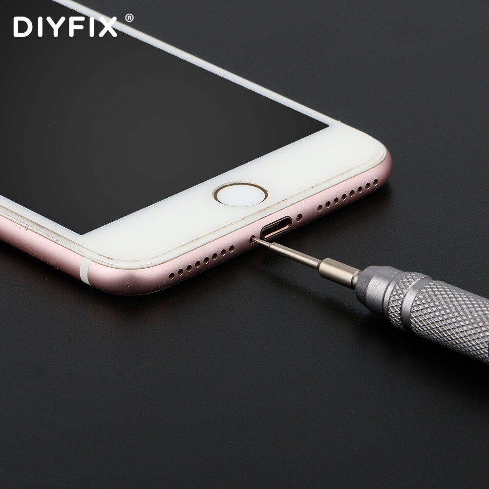 DIYFIX 6 in1 Precision Screwdriver Set For iPhone 11/ 12 Series Mobile Phone Computer Repair Disassembly Bolt Screwdriver