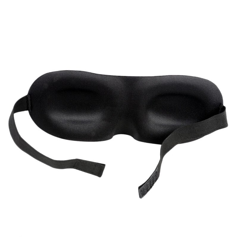 1Pcs 3D Maschera di Sonno di Sonno Naturale Maschera per Gli Occhi Eyeshade Copertura Ombra Occhio di Patch Donne Degli Uomini Molli Portatile Blindfold di sonno di Corsa accessori