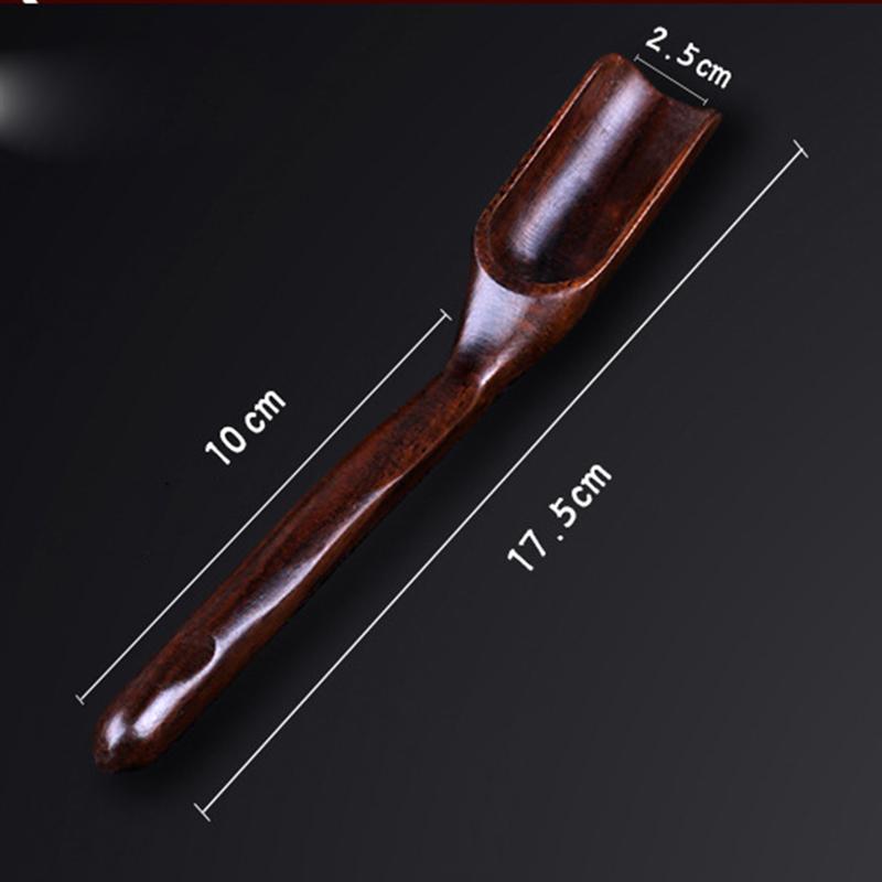 Theeceremonie Natuurlijke Chinese Kongfu Thee Lepel Bamboe Vis Vorm Thee Schop Theewaar Accessoires Chinese Kung Fu Tool