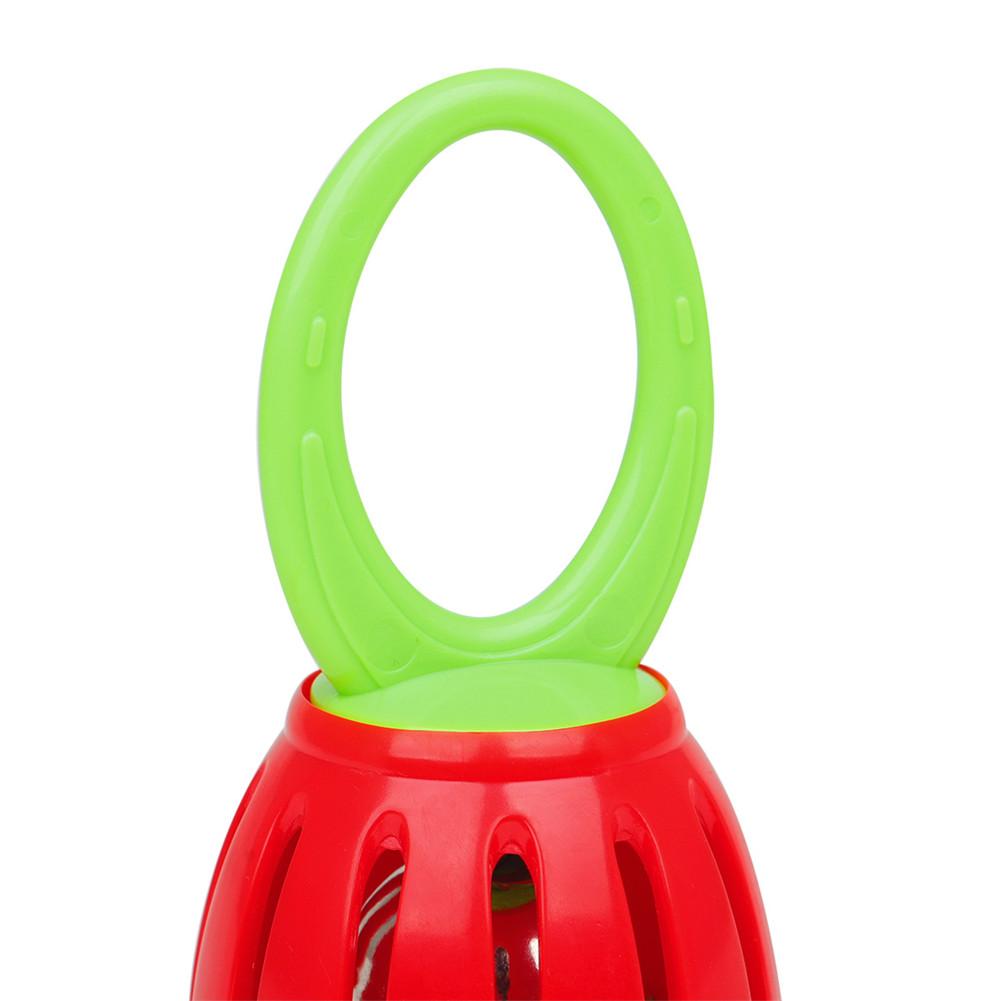 Baby Cage Bell Stick Shaker Children's Handbell Early Education Music Orff Instruments SY-99 12*7*7cm Kids