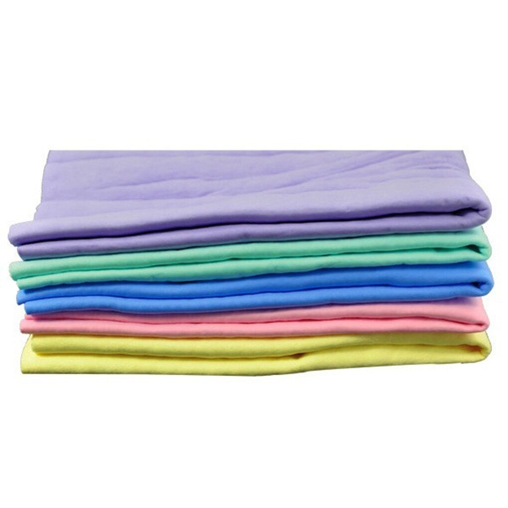 Farve tilfældig bilvask håndklæderenser bilrude rengøring klud vandabsorption tørringsklud hjemmeforsyninger