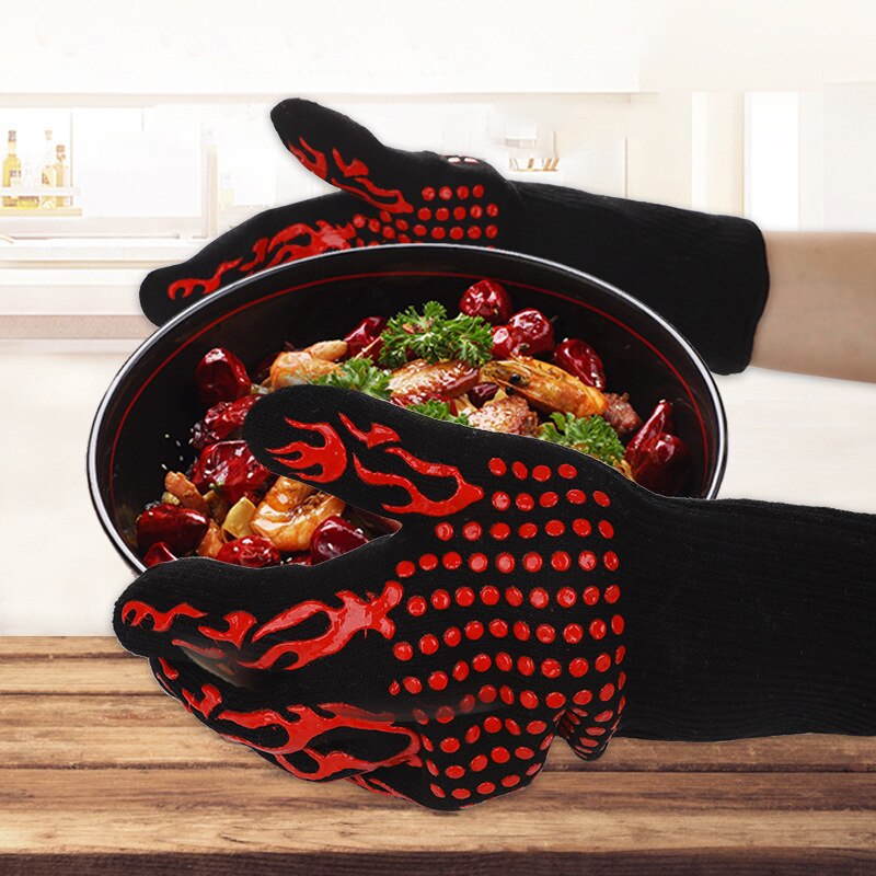 1Stck Kche Wrme Bestndig Handschuhe Feuerfeste ...  Grandado