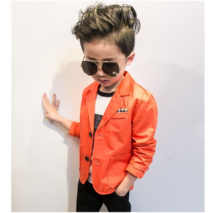 Spring children kids boys coats for infantis boy coat blazer casual jackets children outerwear kids boys jackets 3-12Y