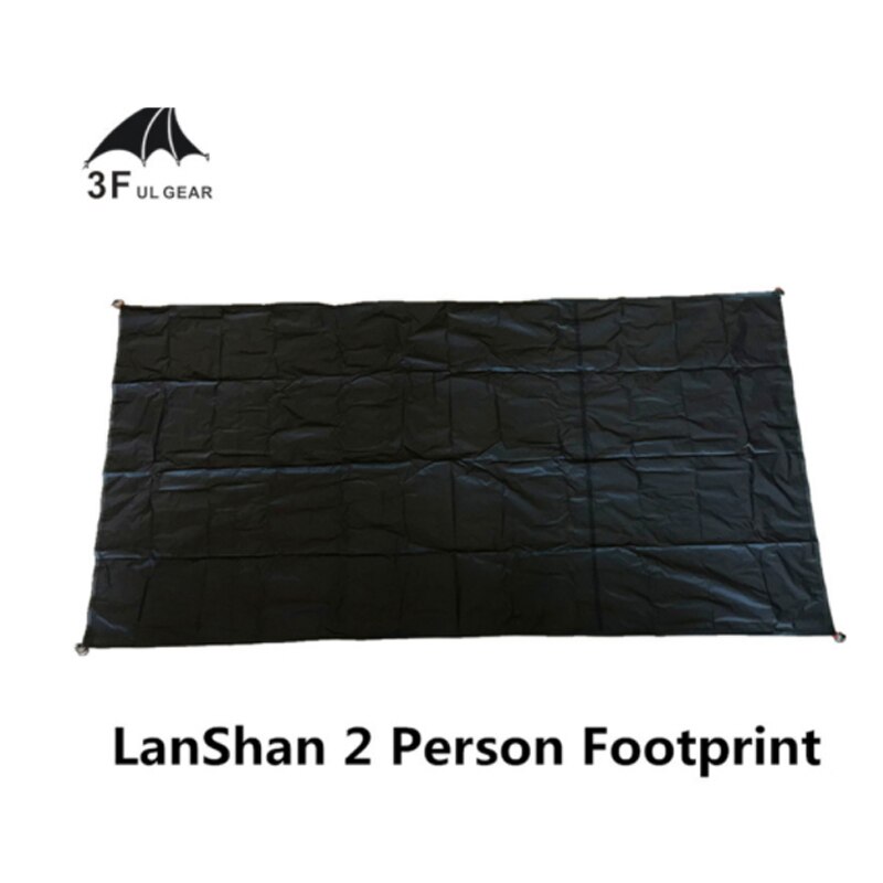 3F Ul Gear Lanshan 2 Tent Voetafdruk Waterdichte Antihechtende Grondzeil Originele Silnylon Grondzeil 210*110Cm