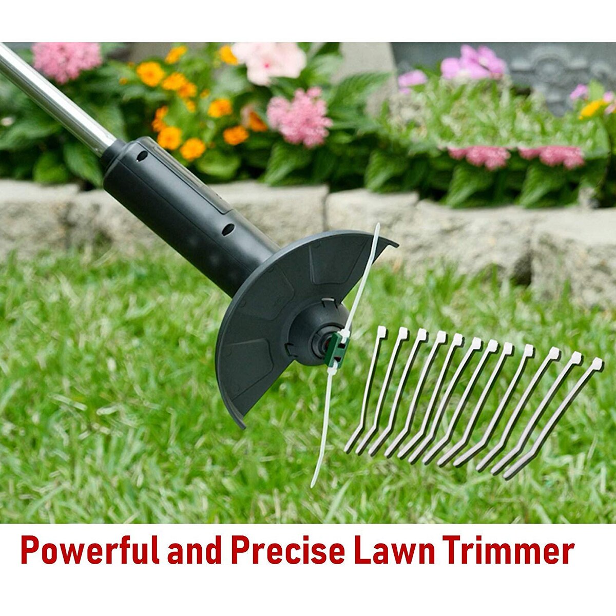 Portable USB Hand Held Grass Trimmer Retractable Cordless Electric Grass Cutter Lawn Mower For Garden Lawn Electric Lawn Mower