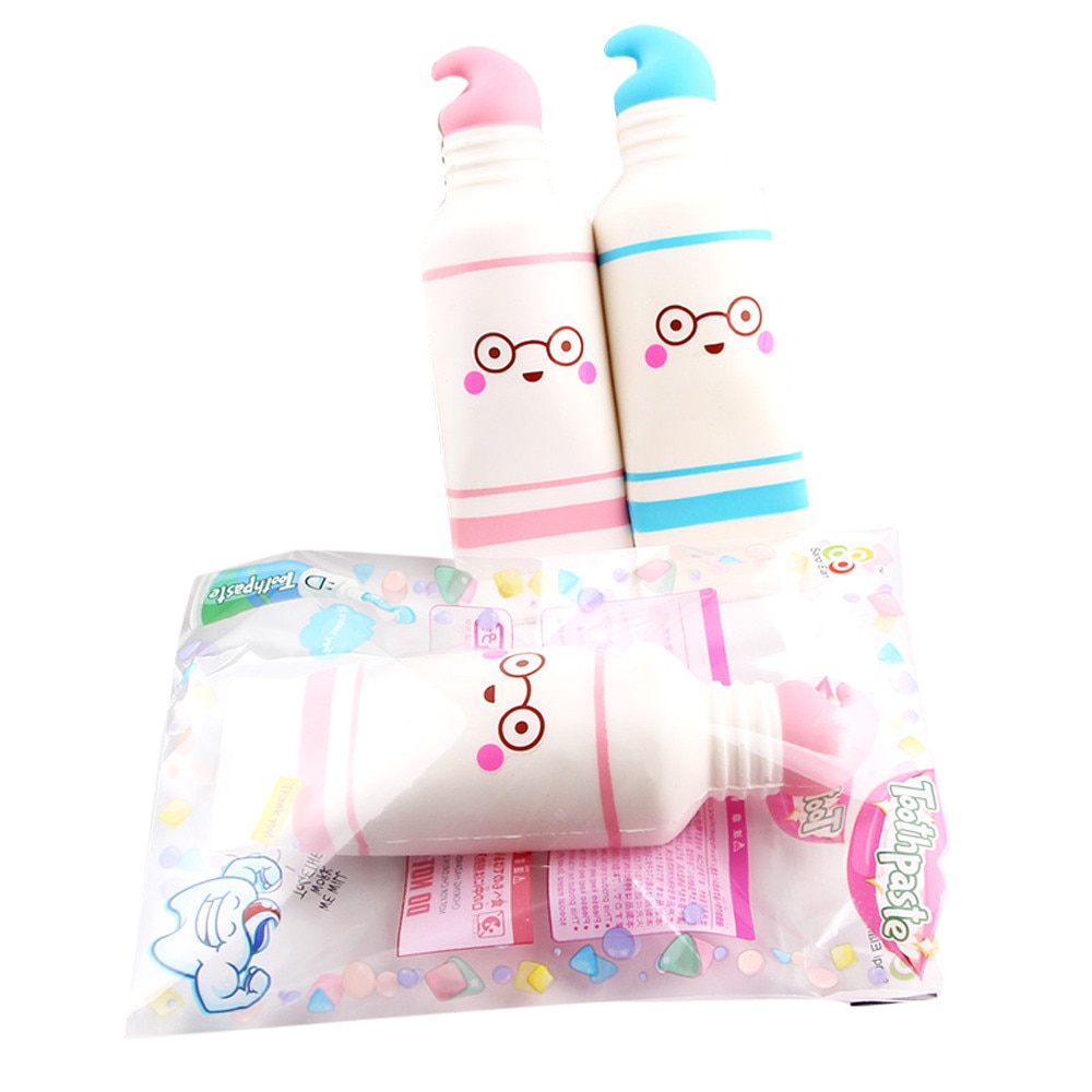 Squishy Squeeze Stress Reliever Cartoon Cute Toothpaste Scented Slow Rising Toy Good Qualit Squeeze Toy Stress Relief Squishies